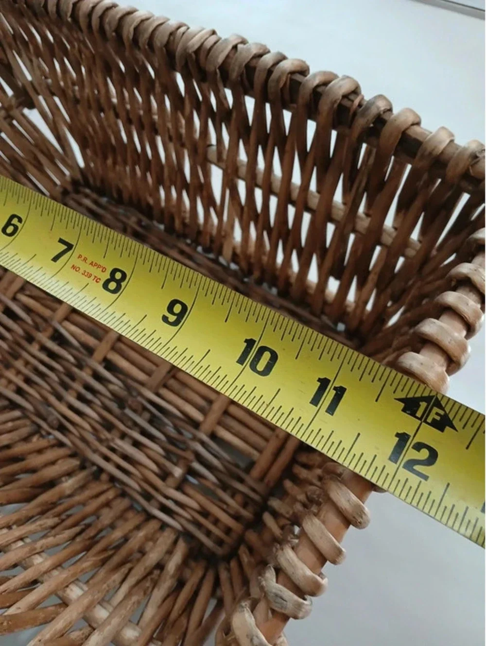 Weaved basket for storage